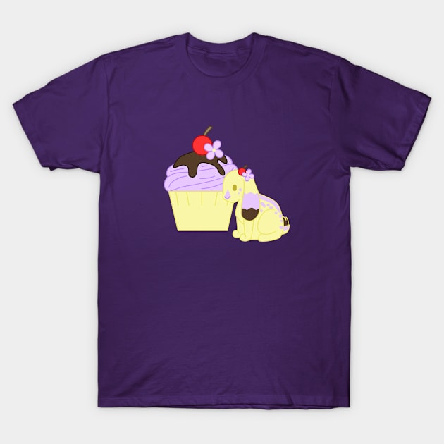 Cupcake Bunny T-Shirt by chibifox